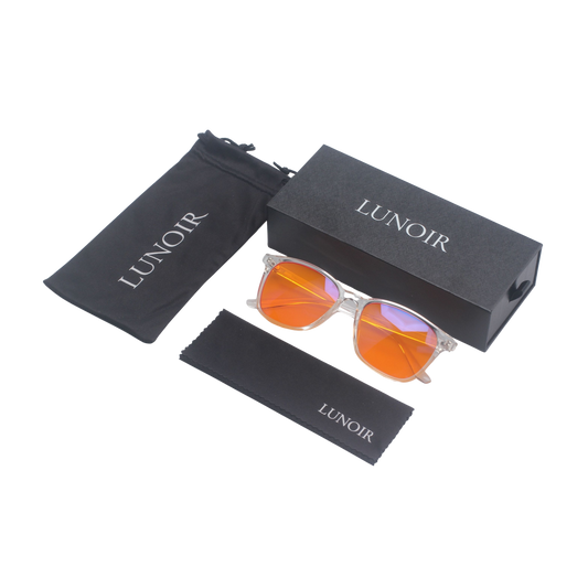 LUNOIR Night Edition — Clear Frame