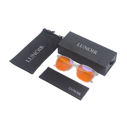 LUNOIR Night Edition — Clear Frame