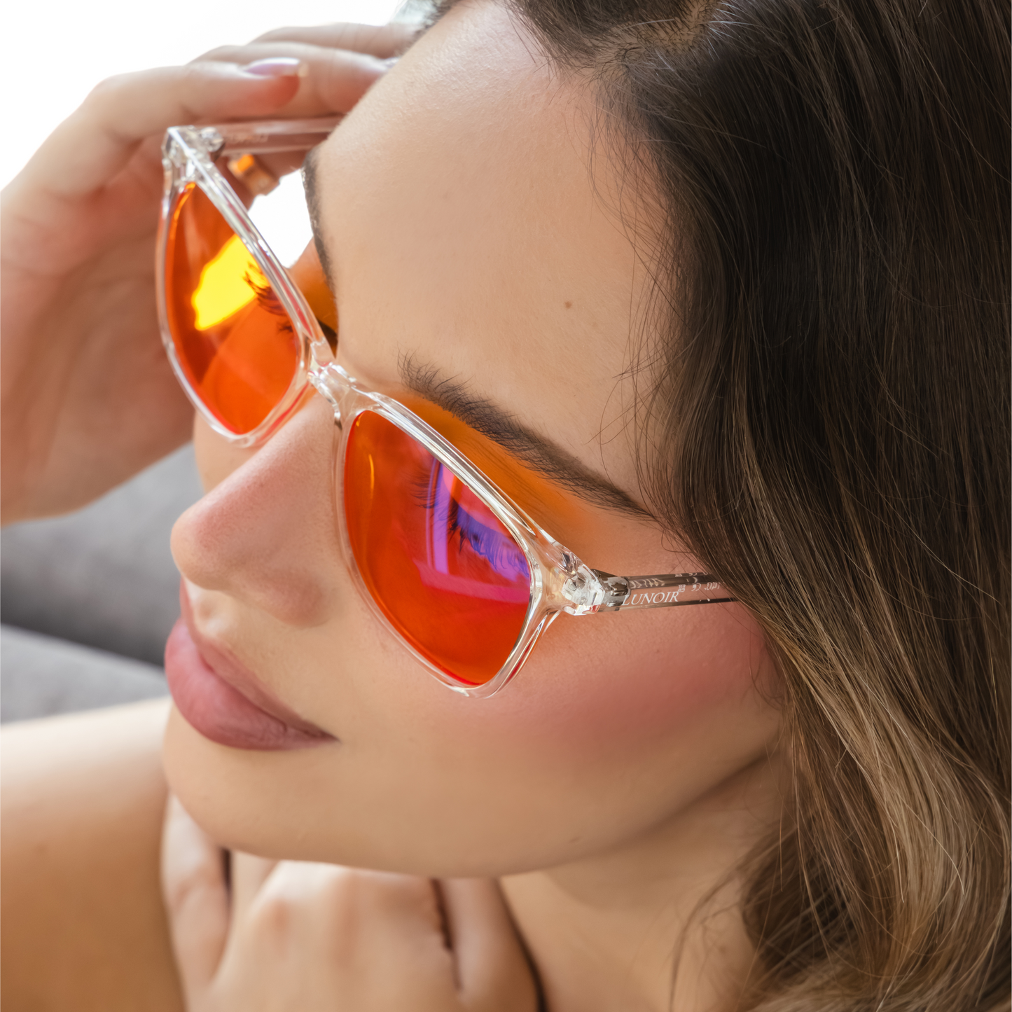 LUNOIR Night— Clear Frame