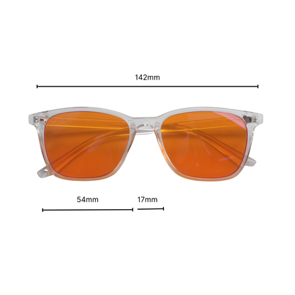 LUNOIR Night Edition — Clear Frame