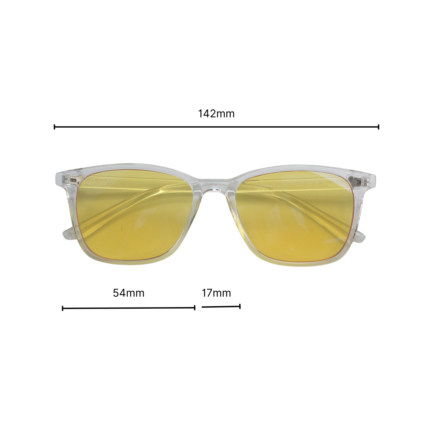 LUNOIR Day Edition — Clear Frame